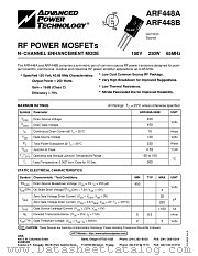 ARF448B datasheet pdf Advanced Power Technology