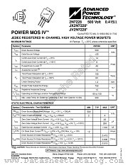 2N7228 datasheet pdf Advanced Power Technology