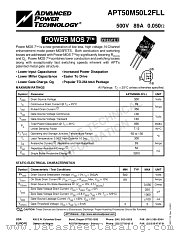 APT50M50L2FLL datasheet pdf Advanced Power Technology