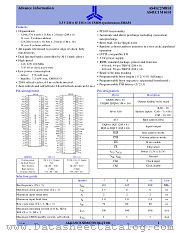 AS4LC1M16S1 datasheet pdf Alliance Semiconductor