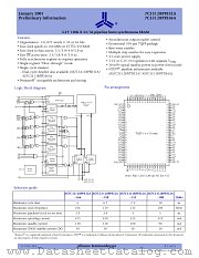 7C33128PFS36A datasheet pdf Alliance Semiconductor