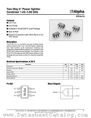 PD16-73 datasheet pdf Alpha Industries Inc