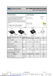 AOB14N50 datasheet pdf Alpha & Omega Semiconductor