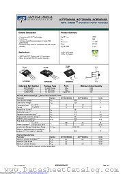 AOB280A60L datasheet pdf Alpha & Omega Semiconductor