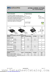 AOB288L datasheet pdf Alpha & Omega Semiconductor