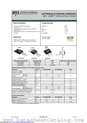 AOB600A60L datasheet pdf Alpha & Omega Semiconductor