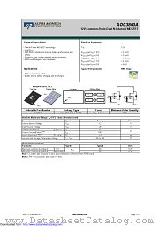 AOC3860A datasheet pdf Alpha & Omega Semiconductor