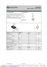 AOK20S60L datasheet pdf Alpha & Omega Semiconductor