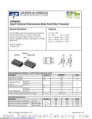 AON4805L datasheet pdf Alpha & Omega Semiconductor