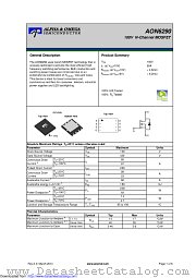 AON6290 datasheet pdf Alpha & Omega Semiconductor