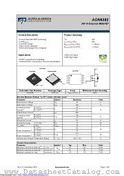 AON6382 datasheet pdf Alpha & Omega Semiconductor