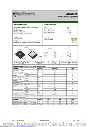 AON6576 datasheet pdf Alpha & Omega Semiconductor