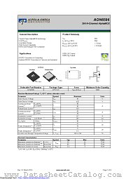 AON6596 datasheet pdf Alpha & Omega Semiconductor