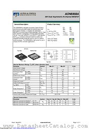AON6908A datasheet pdf Alpha & Omega Semiconductor