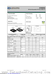 AON6994 datasheet pdf Alpha & Omega Semiconductor