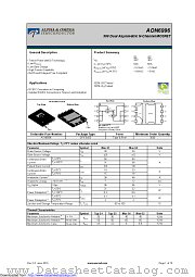 AON6996 datasheet pdf Alpha & Omega Semiconductor