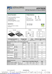 AONY36356 datasheet pdf Alpha & Omega Semiconductor