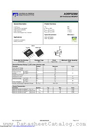 AOSP32368 datasheet pdf Alpha & Omega Semiconductor