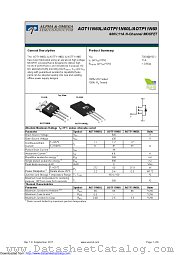 AOT11N60 datasheet pdf Alpha & Omega Semiconductor