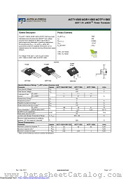 AOT11S65 datasheet pdf Alpha & Omega Semiconductor