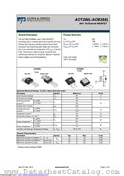 AOT286L datasheet pdf Alpha & Omega Semiconductor