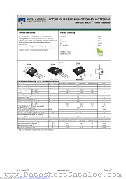 AOT29S50L datasheet pdf Alpha & Omega Semiconductor