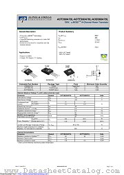 AOT360A70L datasheet pdf Alpha & Omega Semiconductor