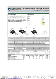 AOT7S65L datasheet pdf Alpha & Omega Semiconductor