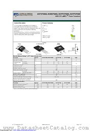 AOTF27S60 datasheet pdf Alpha & Omega Semiconductor