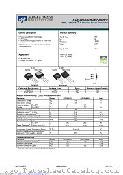 AOW360A70 datasheet pdf Alpha & Omega Semiconductor