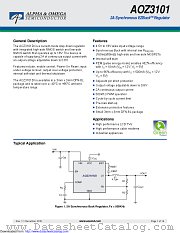 AOZ3101DI datasheet pdf Alpha & Omega Semiconductor