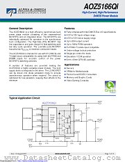 AOZ5066QI datasheet pdf Alpha & Omega Semiconductor