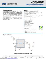 AOZ6662DI datasheet pdf Alpha & Omega Semiconductor