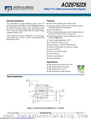 AOZ6762DI datasheet pdf Alpha & Omega Semiconductor