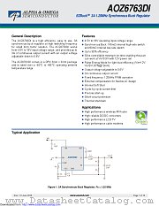 AOZ6763DI datasheet pdf Alpha & Omega Semiconductor