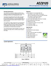 AOZ8105CI datasheet pdf Alpha & Omega Semiconductor
