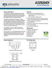 AOZ8204DI datasheet pdf Alpha & Omega Semiconductor