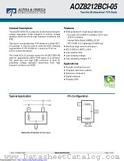 AOZ8212BCI-05 datasheet pdf Alpha & Omega Semiconductor