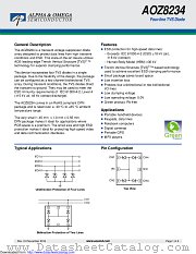 AOZ8234DI-05 datasheet pdf Alpha & Omega Semiconductor