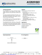 AOZ8251BDI-12 datasheet pdf Alpha & Omega Semiconductor