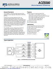 AOZ8300CI-03 datasheet pdf Alpha & Omega Semiconductor