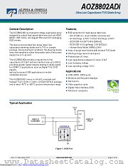 AOZ8802ADI datasheet pdf Alpha & Omega Semiconductor