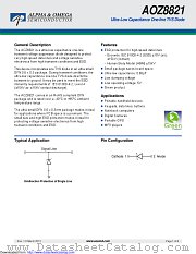AOZ8821DI-05 datasheet pdf Alpha & Omega Semiconductor