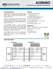 AOZ8849DI-05 datasheet pdf Alpha & Omega Semiconductor