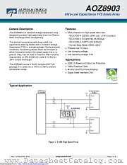 AOZ8903CI datasheet pdf Alpha & Omega Semiconductor