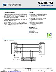 AOZ8937DI datasheet pdf Alpha & Omega Semiconductor