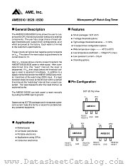 AME8510 datasheet pdf Analog Microelectronics
