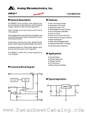 AME8817 datasheet pdf Analog Microelectronics
