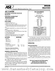 SMJ44400 datasheet pdf Austin Semiconductor