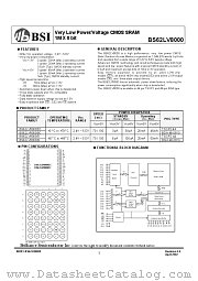 BS62LV8000 datasheet pdf Brilliance Semiconductor